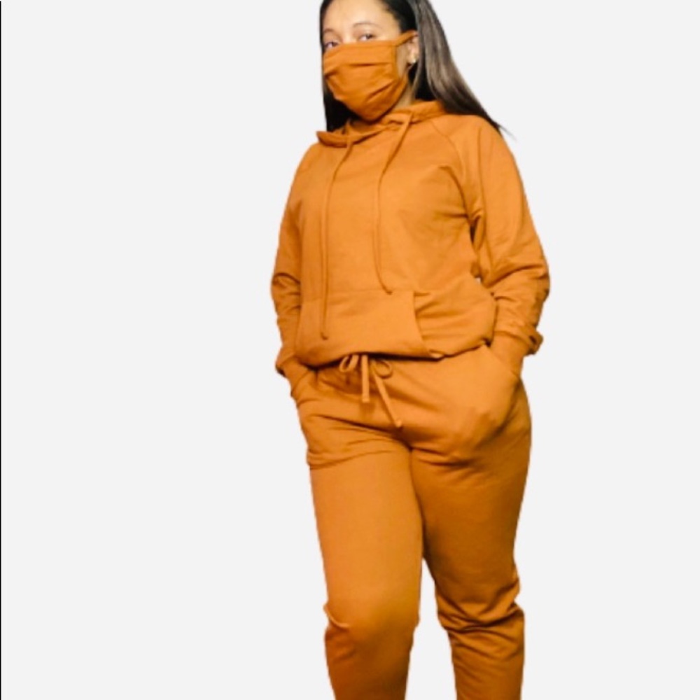 3 pc Almond Jogger Set